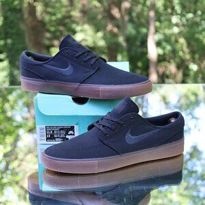 Nike Zoom Stefan Janoski Canvas Black Gum